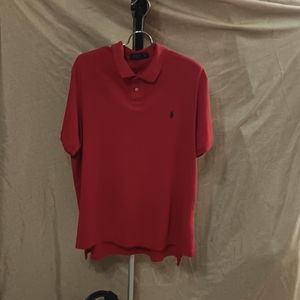 RL POLO SHIRT sizeXXL RED